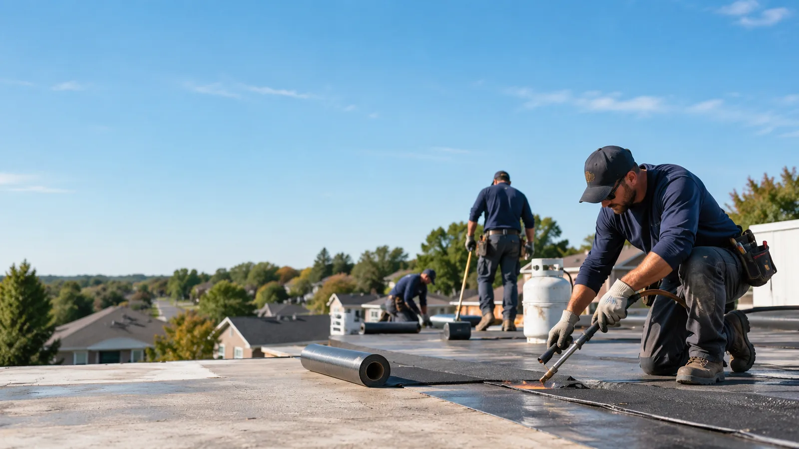 Flat Roof Leak Repair providers in Ellery, IL